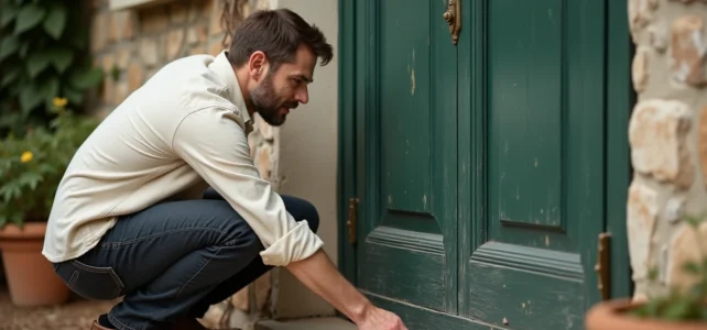 Que faire si votre porte ferme mal à cause de la chaleur estivale ?